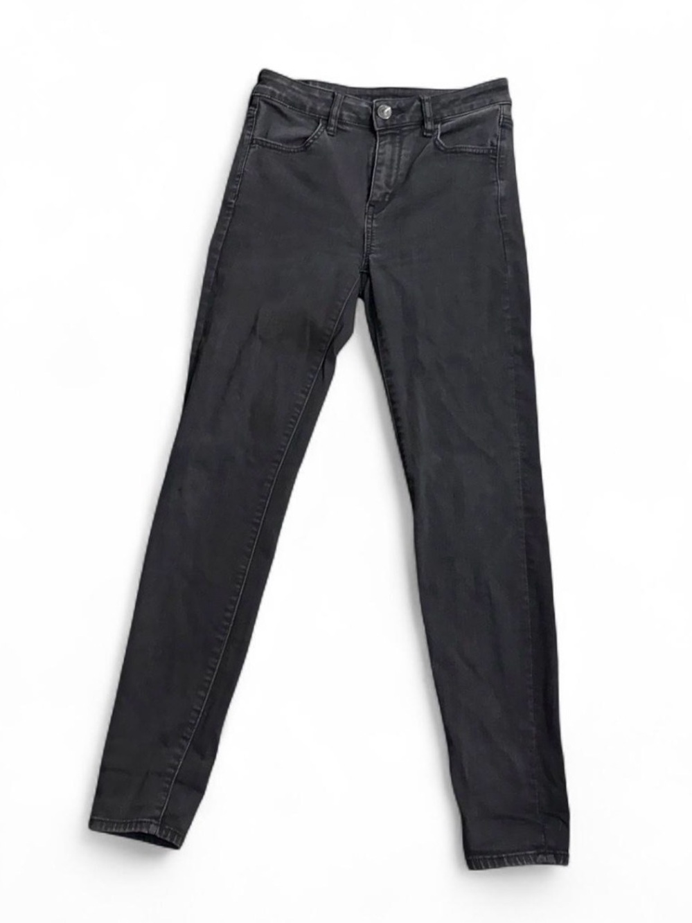 American Eagle Next Level Stretch Black Skinny Jeans Size 8